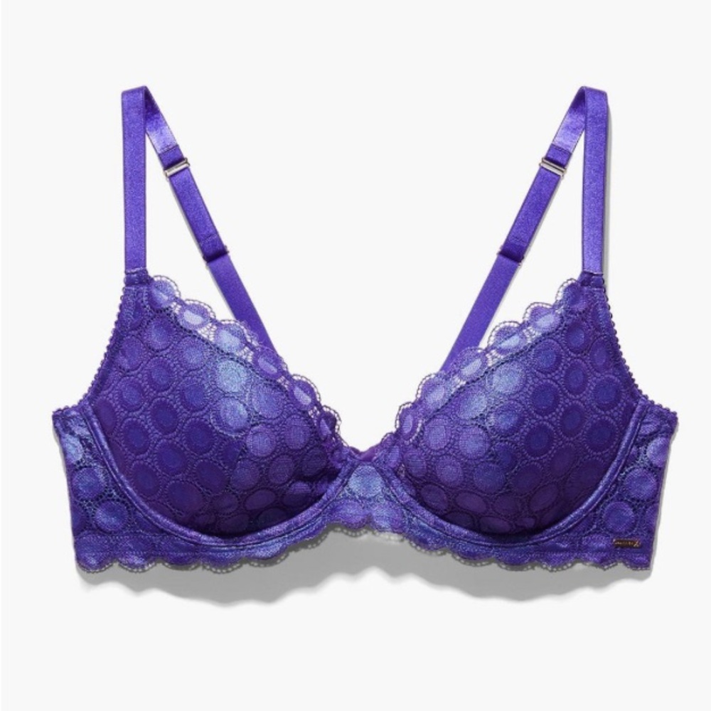 Savage X Fenty Purple Mod on the Moon Fashion Lined Bra